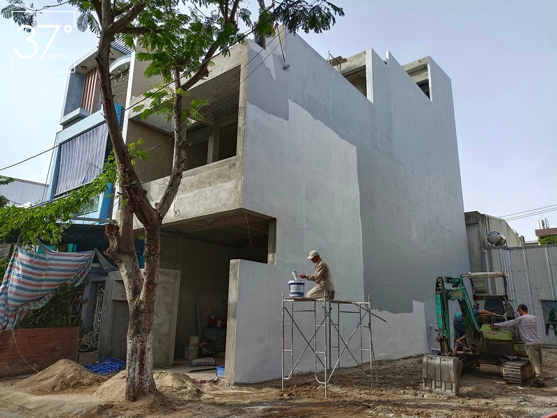 thiết kế căn hộ chung cư 50m2 2 phòng ngủ