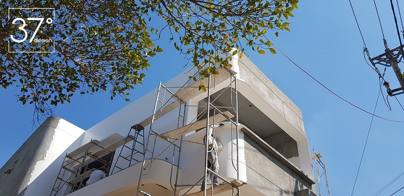 thiết kế căn hộ chung cư 50m2 2 phòng ngủ