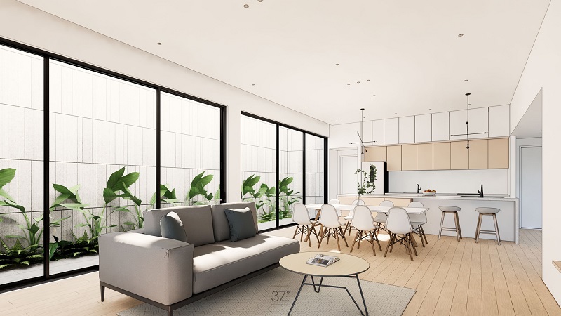 Thiết kế biệt thự 2 tầng