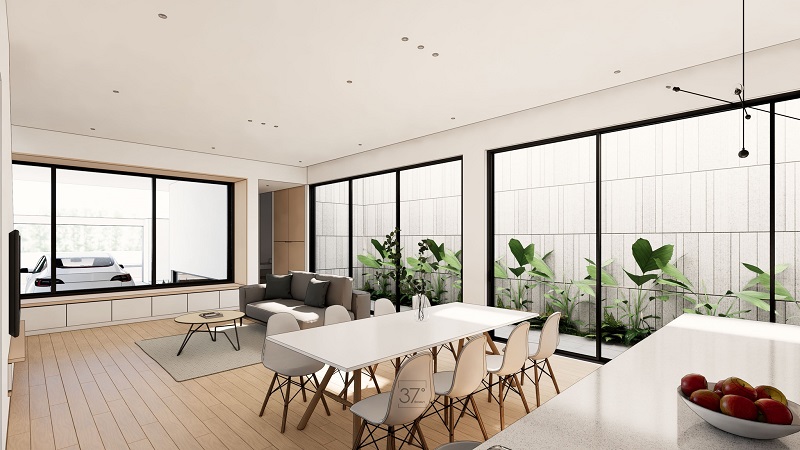 Thiết kế biệt thự 2 tầng