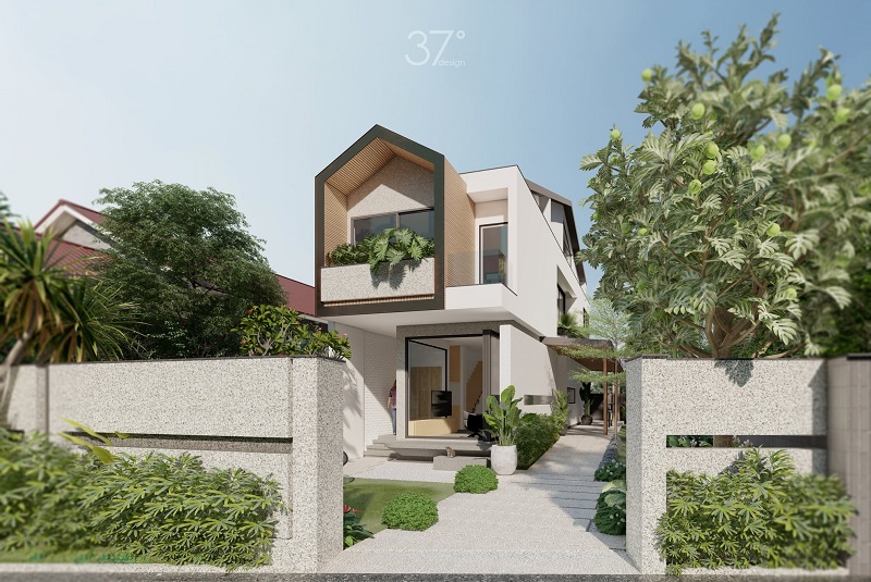 Thiết kế biệt thự 2 tầng