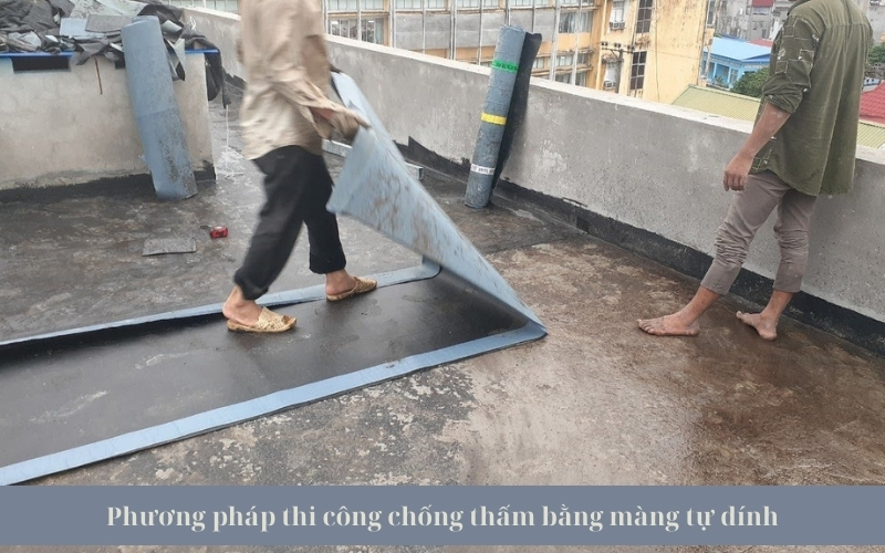 thi công chống thấm