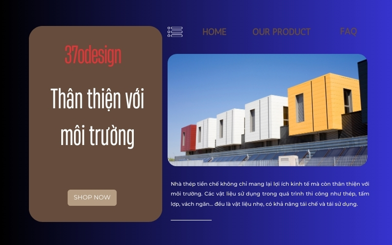 thiết kế thi công nhà tiền chế