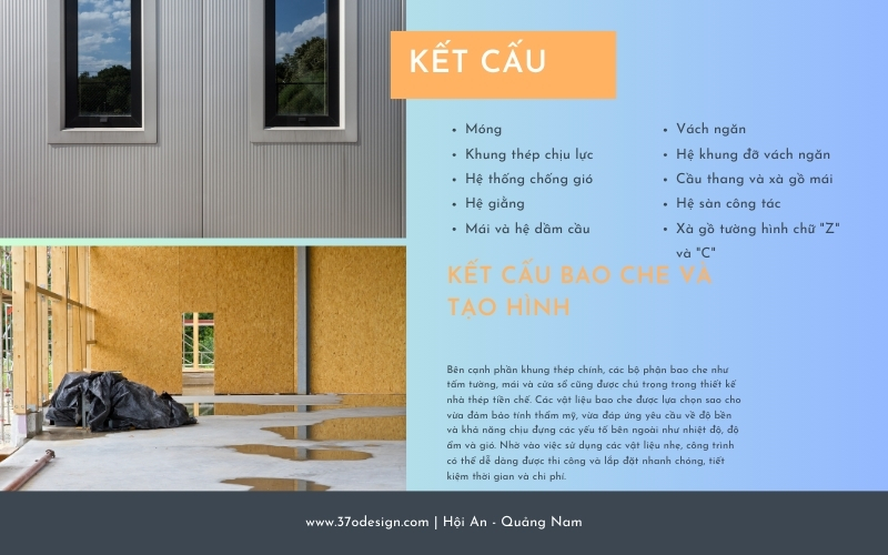 thiết kế thi công nhà tiền chế