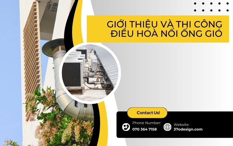 điều hoà nối ống gió