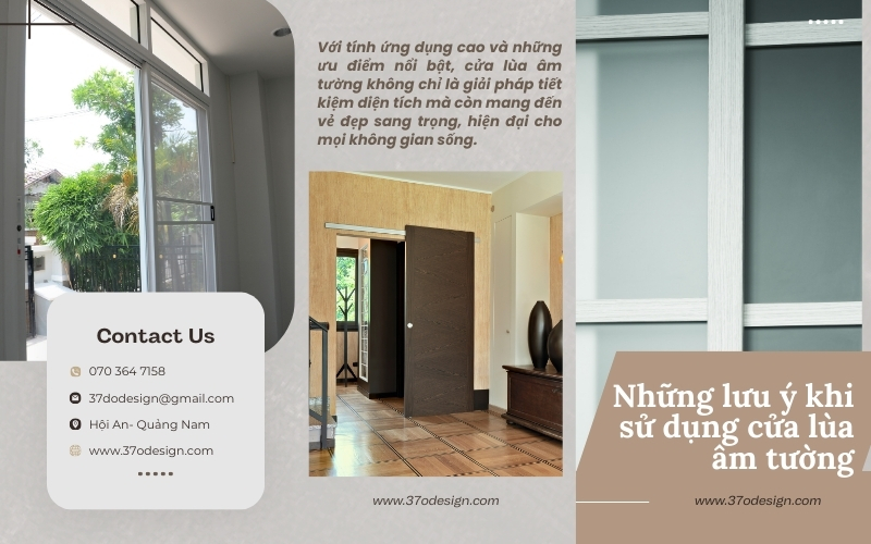 thi công cửa lừa âm tường