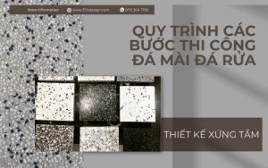 thi công đá mài đá rửa