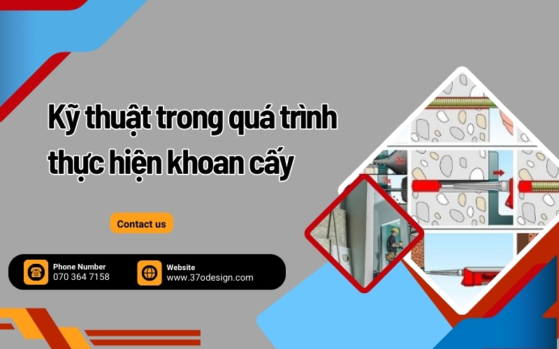 thi công khoan cấy sắt thép
