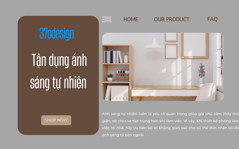 Thiết kế phòng làm việc Thiết kế phòng làm việc