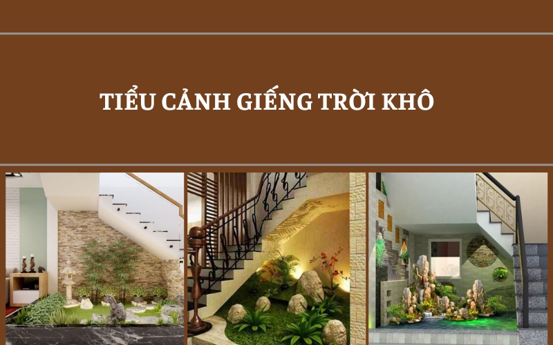 tiểu cảnh giếng trời nhà ống